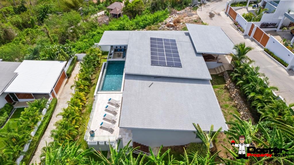 3 bedroom seaview pool villa in Boput, Koh Samui – For Sale