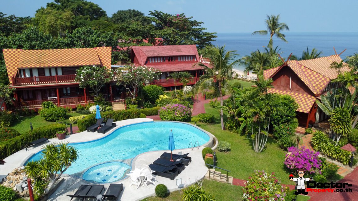 3 Bed Traditional Beachside House in Bang Por, Koh Samui – Lease For Sale