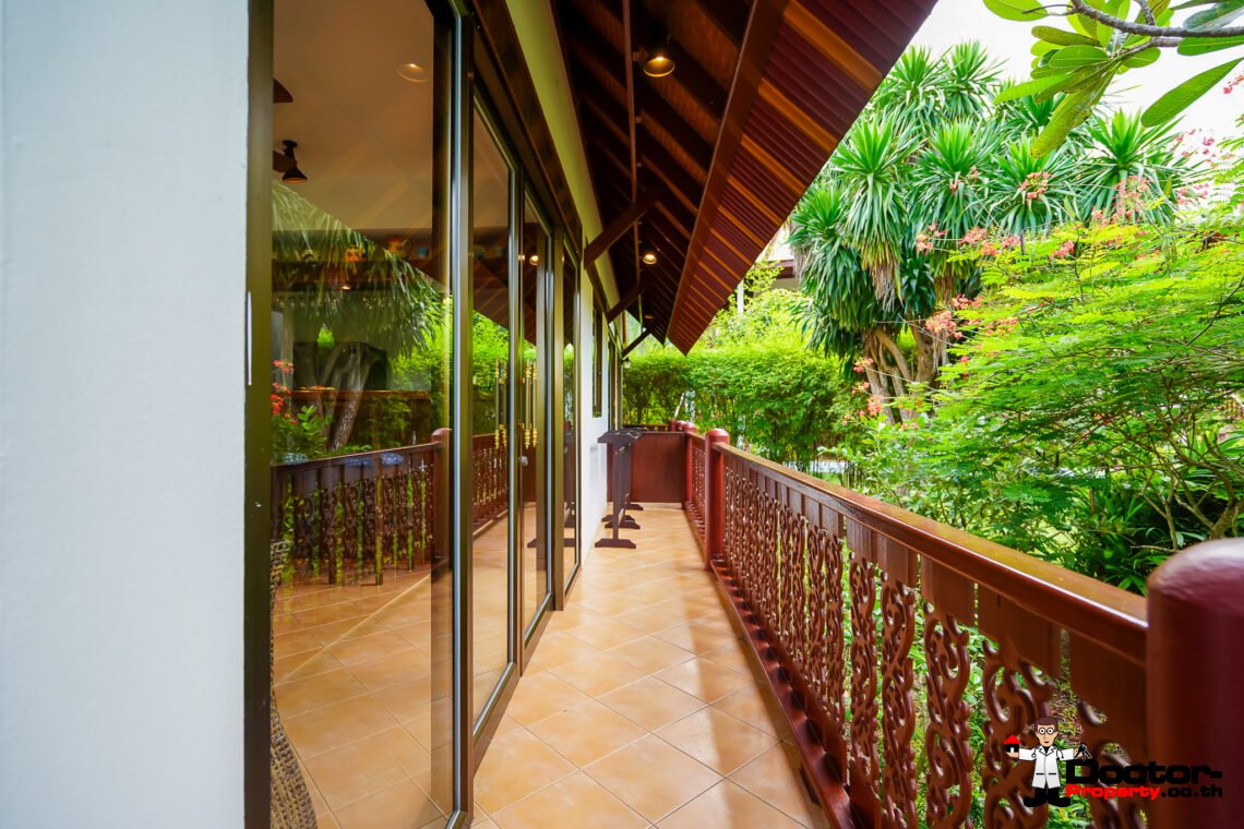 3 Bed Traditional Beachside House in Bang Por, Koh Samui – Lease For Sale