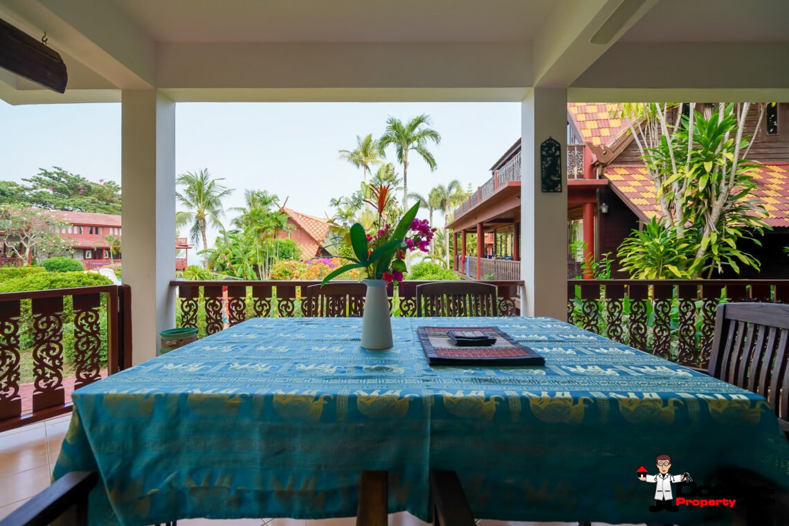 3 Bed Traditional Beachside House in Bang Por, Koh Samui – Lease For Sale