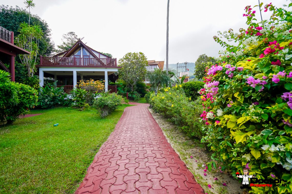 3 Bed Traditional Beachside House in Bang Por, Koh Samui – Lease For Sale