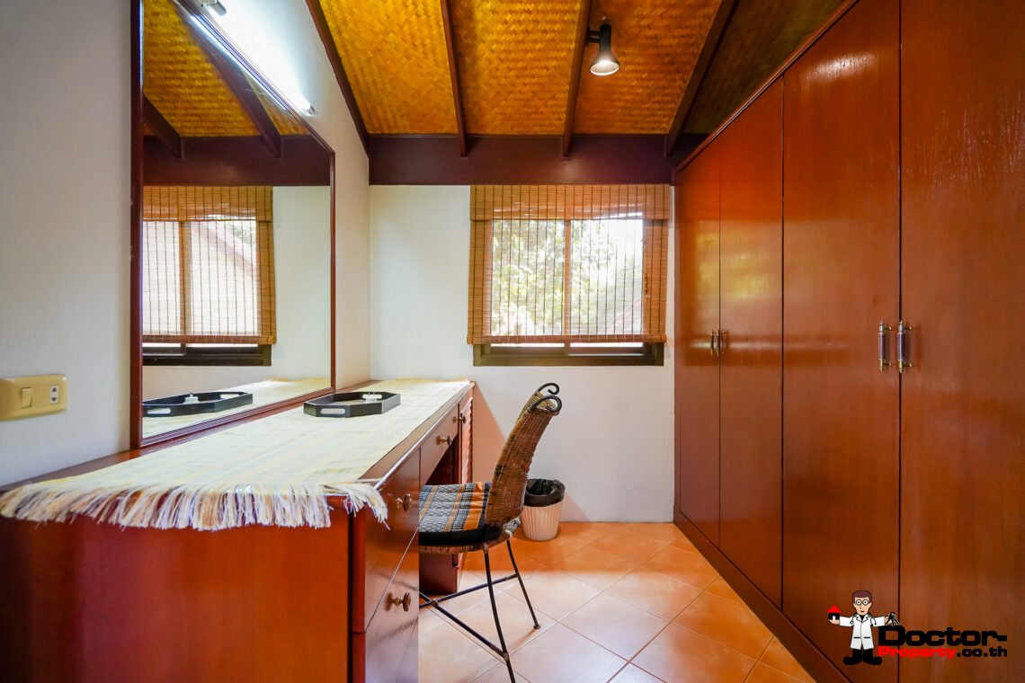 3 Bed Traditional Beachside House in Bang Por, Koh Samui – Lease For Sale