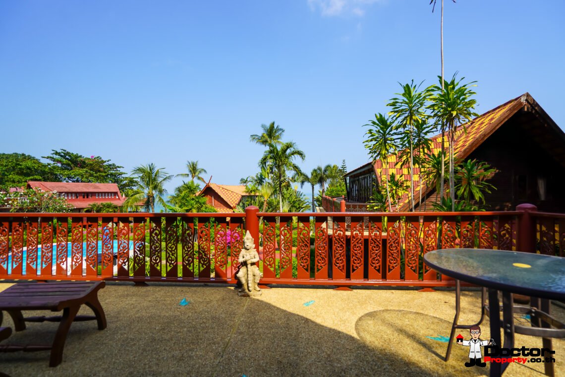 3 Bed Traditional Beachside House in Bang Por, Koh Samui – Lease For Sale