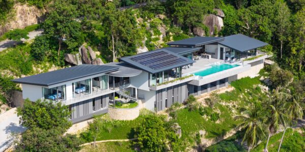 Modern Luxury Villa with Exhilarating Panorama in Na Mueang, Koh Samui – For Sale