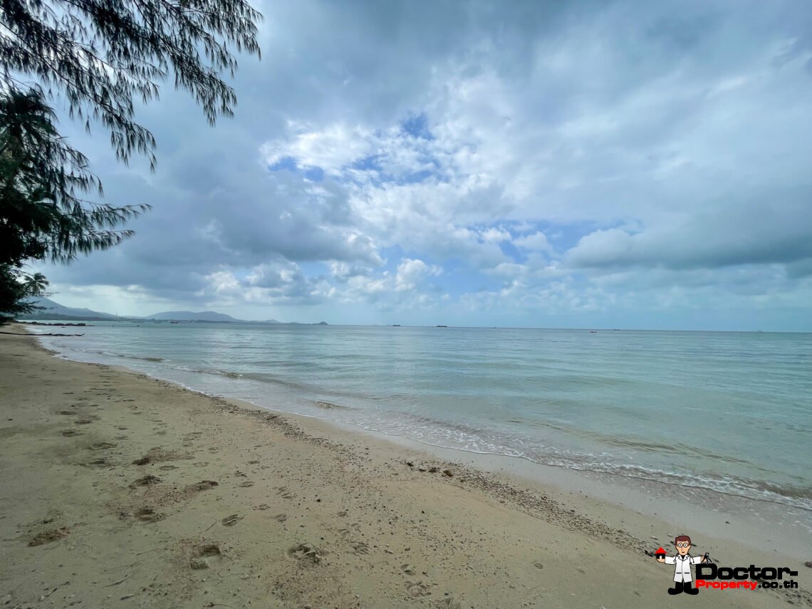Stunning Beachfront Land 3 Rai 1 Ngan in Laem Yai, Koh Samui – For Sale