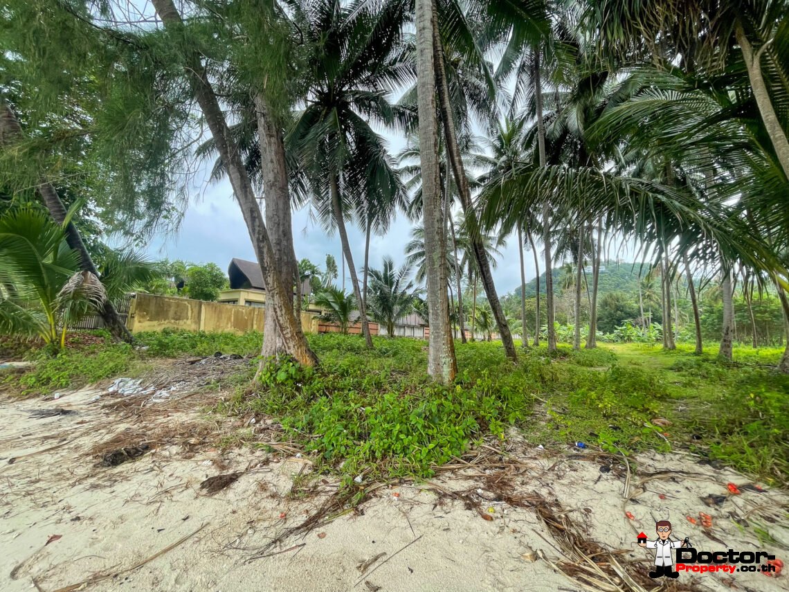 Stunning Beachfront Land 3 Rai 1 Ngan in Laem Yai, Koh Samui – For Sale