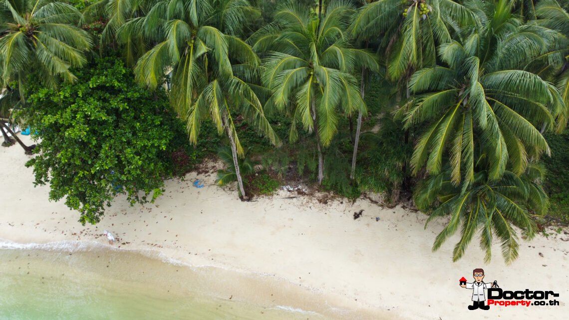 Stunning Beachfront Land 3 Rai 1 Ngan in Laem Yai, Koh Samui – For Sale