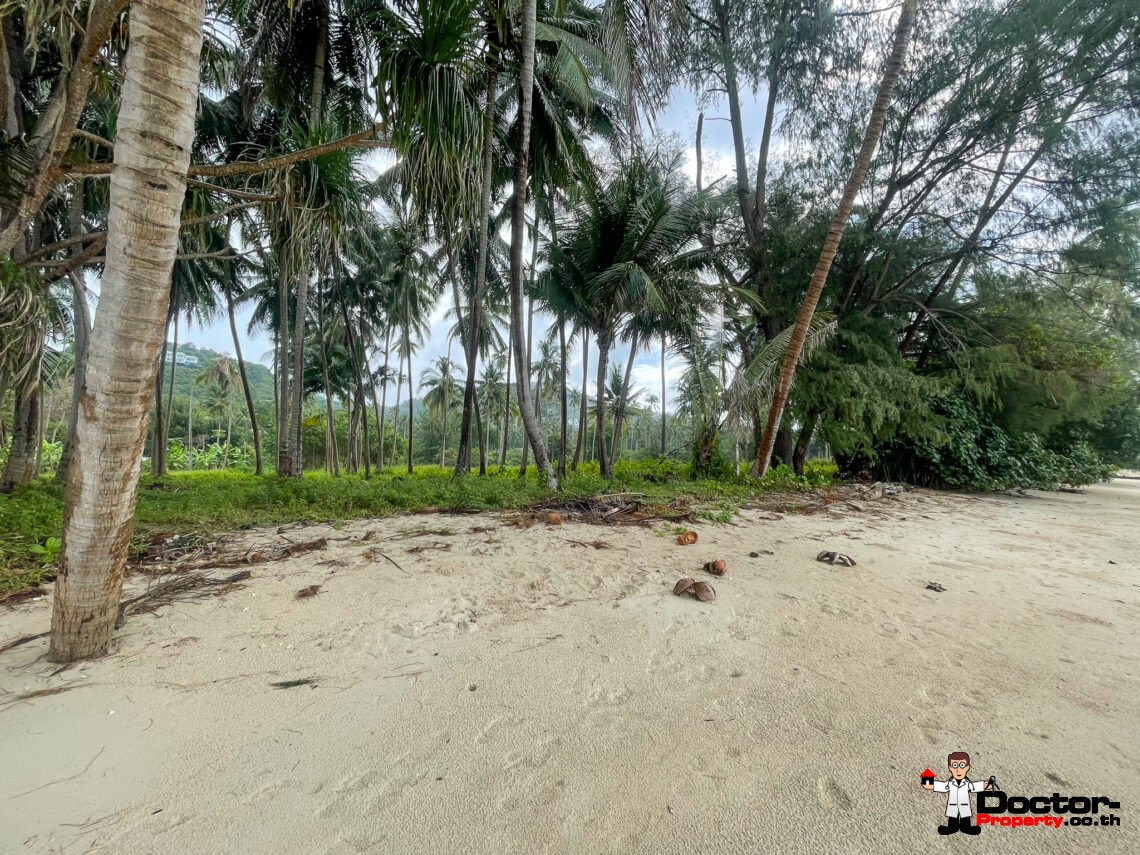 Stunning Beachfront Land 3 Rai 1 Ngan in Laem Yai, Koh Samui – For Sale