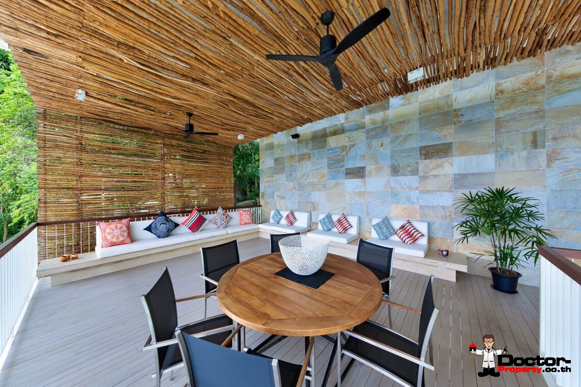 Modern Luxury Villa with Panoramic View in Na Mueang, Koh Samui – For Sale