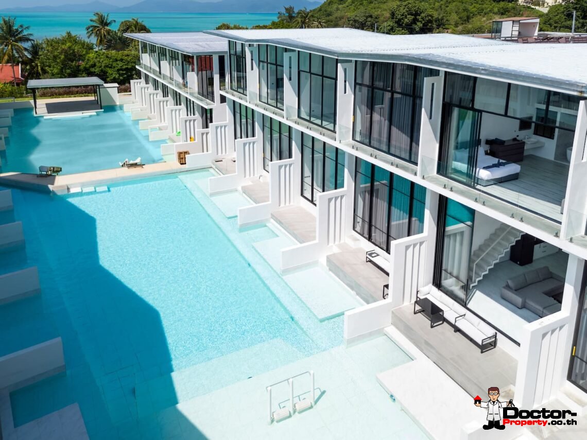 New 4 Bedroom Apartment in Bang Rak, Koh Samui – For Sale