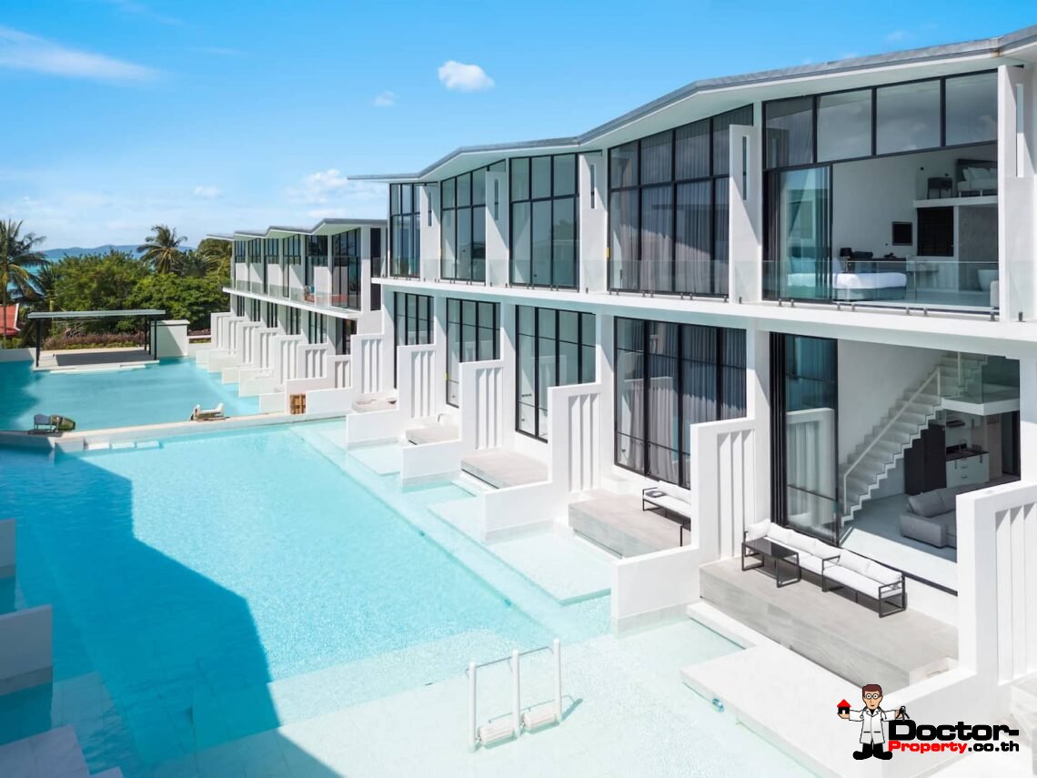 New 4 Bedroom Apartment in Bang Rak, Koh Samui – For Sale