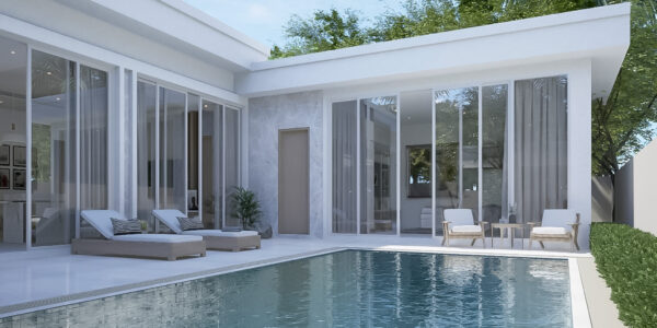 New Modern 3 Bedroom Private Pool Villa in Lamai, Koh Samui – For Sale