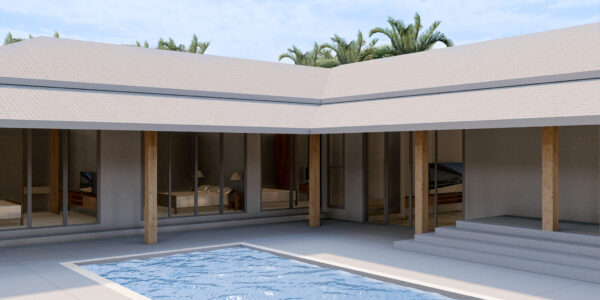New 3 and 5 Bedroom Private Pool Villa in Mae Nam, Koh Samui – For Sale