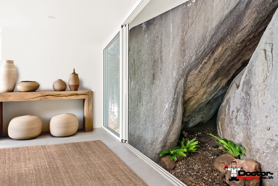 New Modern 4 Bedroom Sea View Villa in Lamai, Koh Samui – For Sale