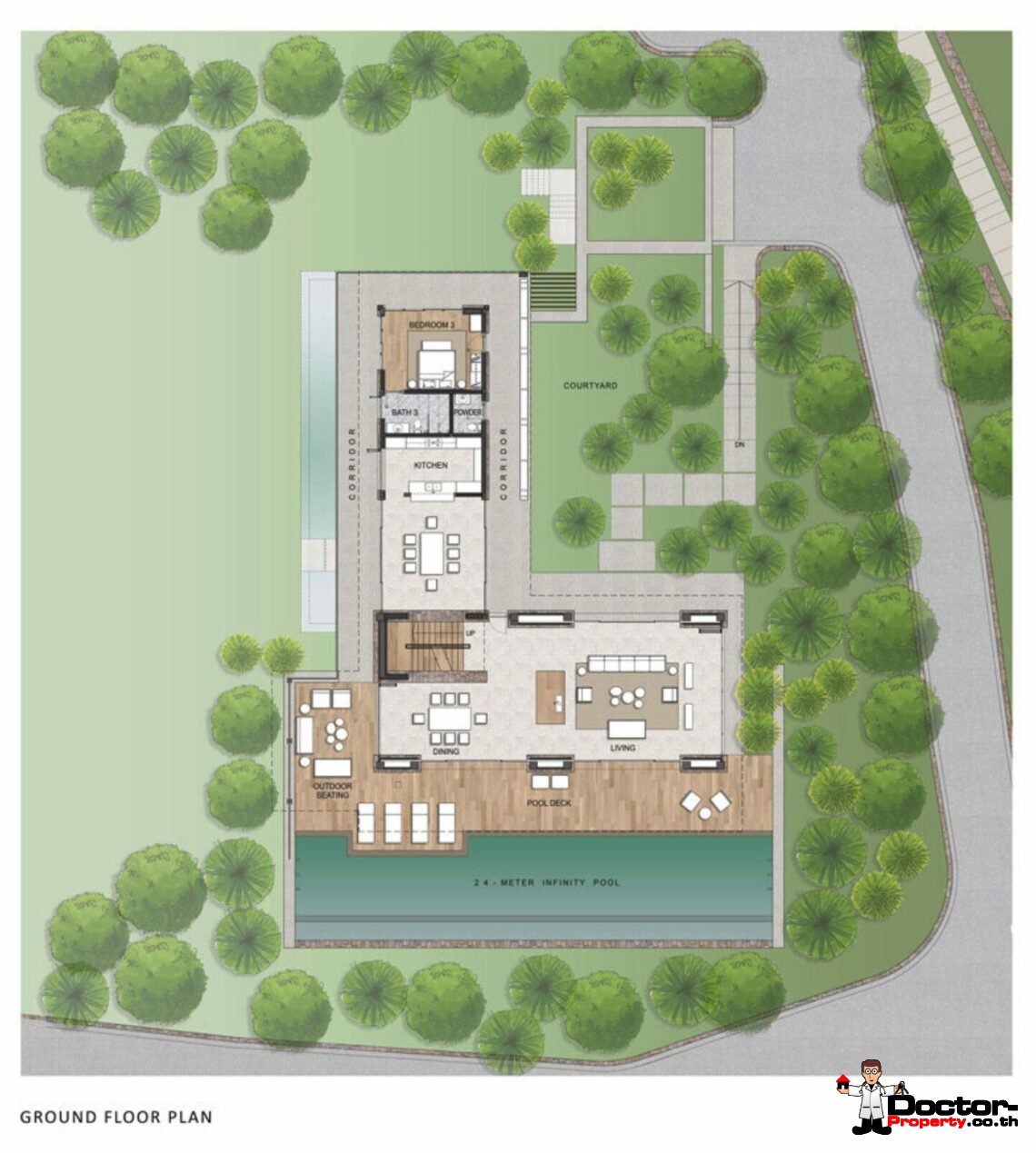 Magnificent Private Residence In Taling Ngam, Koh Samui – For Sale