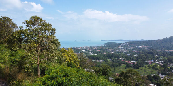 Land 1,852 SQM with Sea View in Bophut Hill, Koh Samui – For Sale
