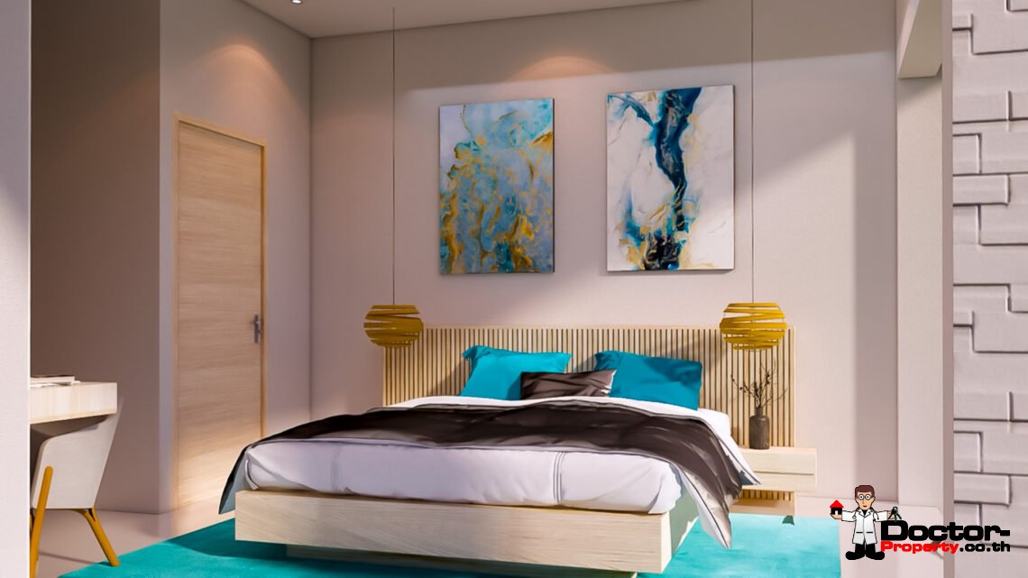 New Modern 3 Bedroom Private Pool Villa in Plai Laem, Koh Samui – For Sale