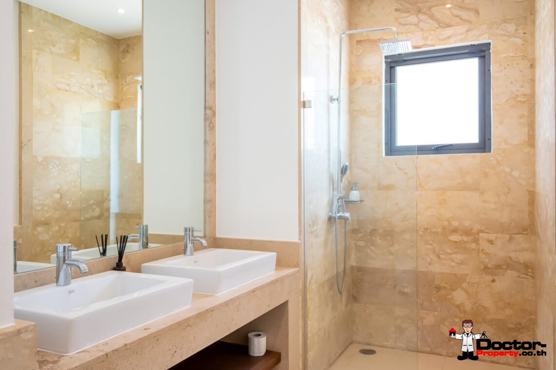 4 Bedroom Private Pool Villa with Sea View in Choeng Mon, Koh Samui – For Sale