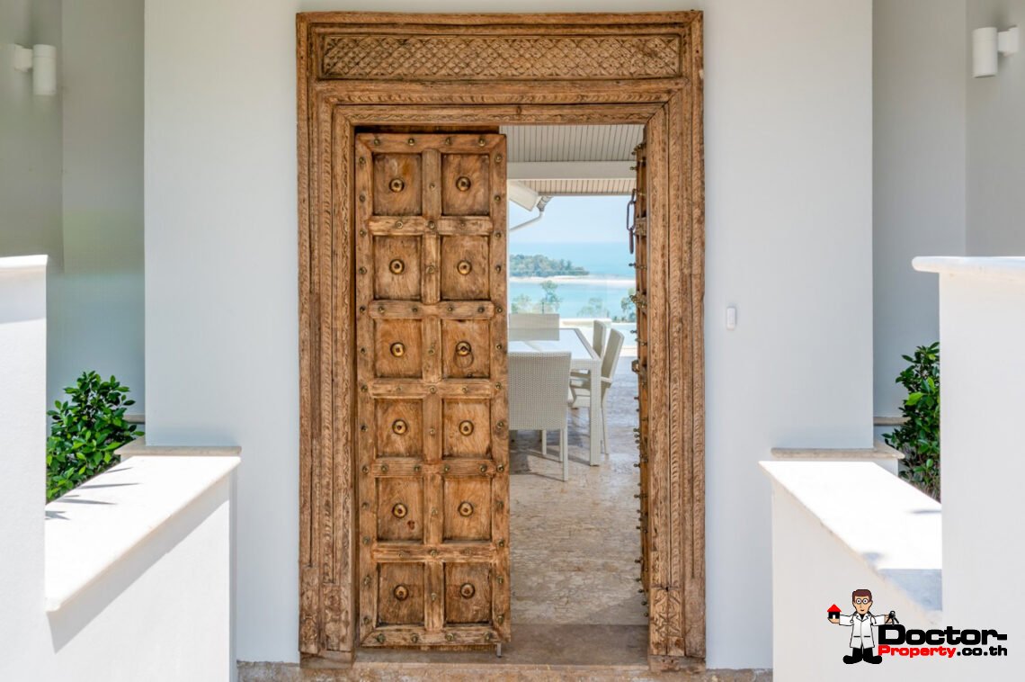 4 Bedroom Private Pool Villa with Sea View in Choeng Mon, Koh Samui – For Sale