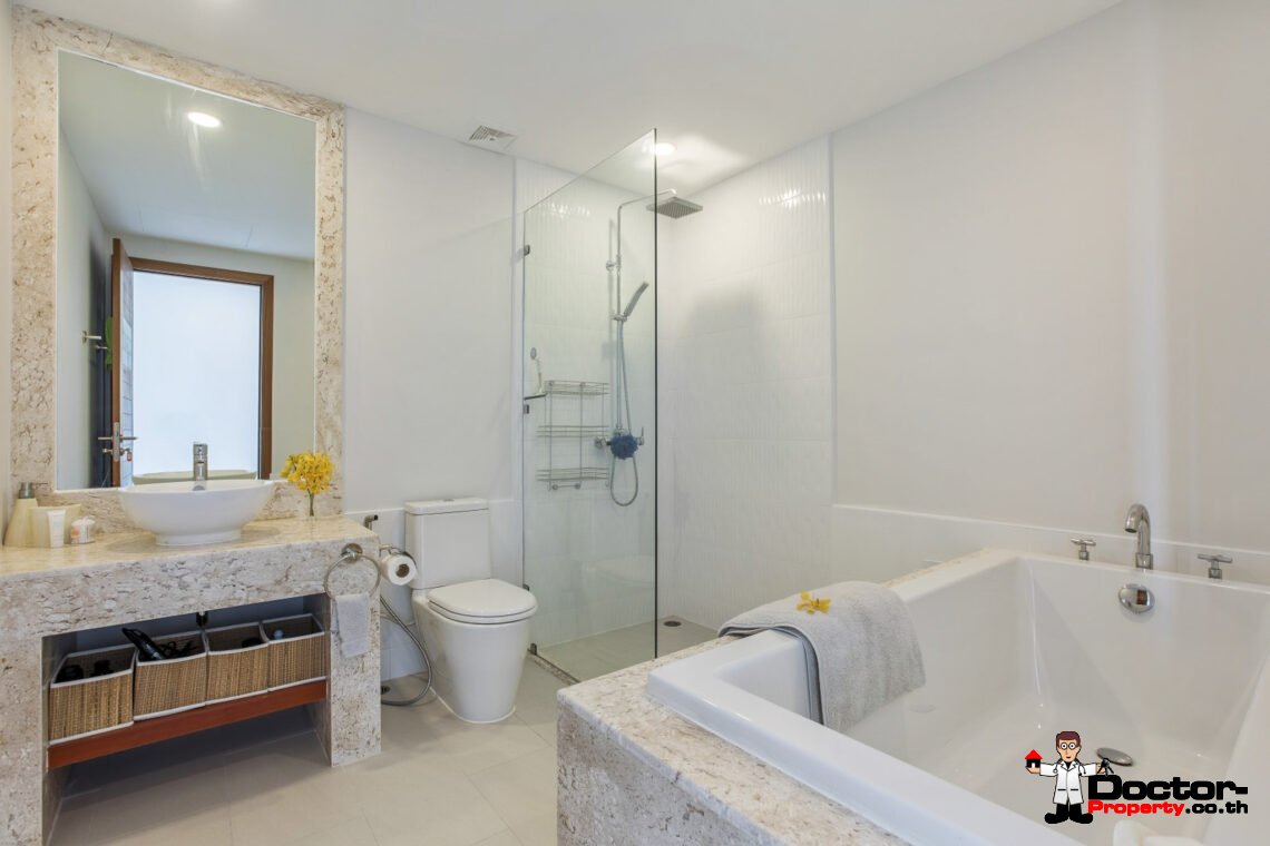 3 Bedroom Semi-Detached Pool Villa with Sea View  in Choeng Mon, Koh Samui – For Sale