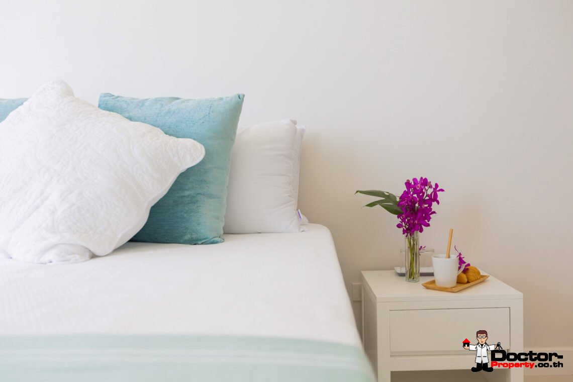 3 Bedroom Semi-Detached Pool Villa with Sea View  in Choeng Mon, Koh Samui – For Sale