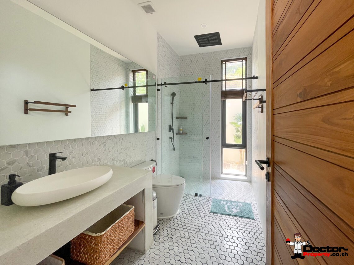 New 3 Bedroom Private Pool Villa in Plai Laem, Koh Samui – For Sale