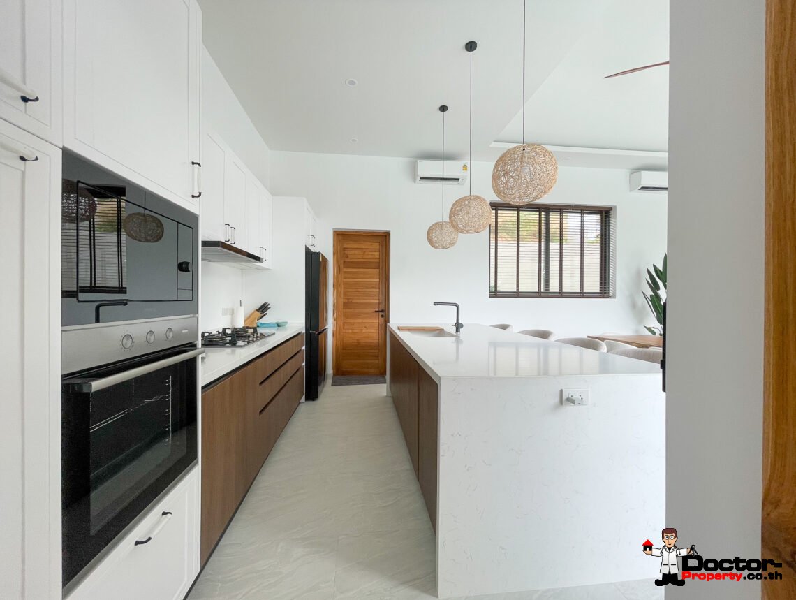 New 3 Bedroom Private Pool Villa in Plai Laem, Koh Samui – For Sale