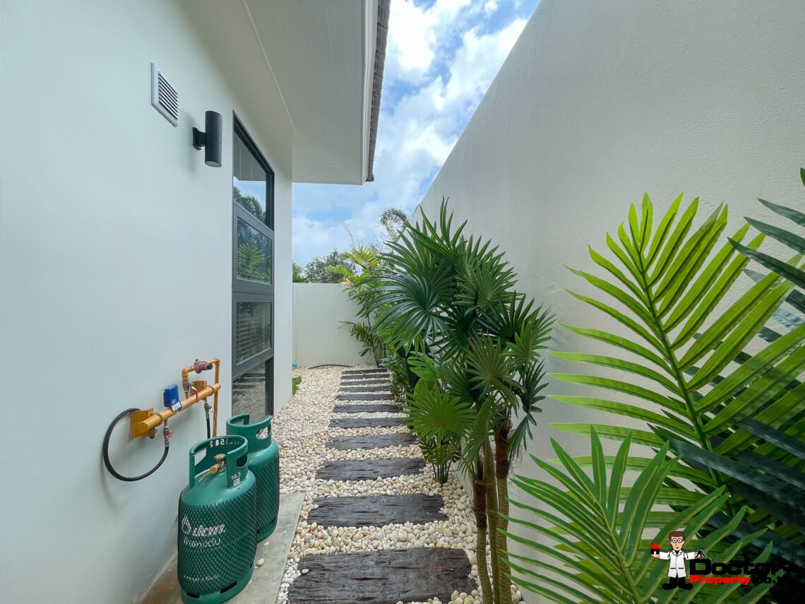 New 3 Bedroom Private Pool Villa in Plai Laem, Koh Samui – For Sale