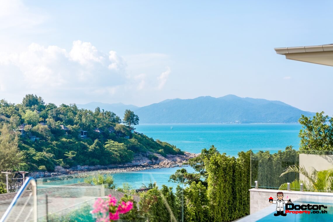 Private Luxury 4 Bedroom with Stunning Sea View in Plai Laem, Koh Samui – For Sale