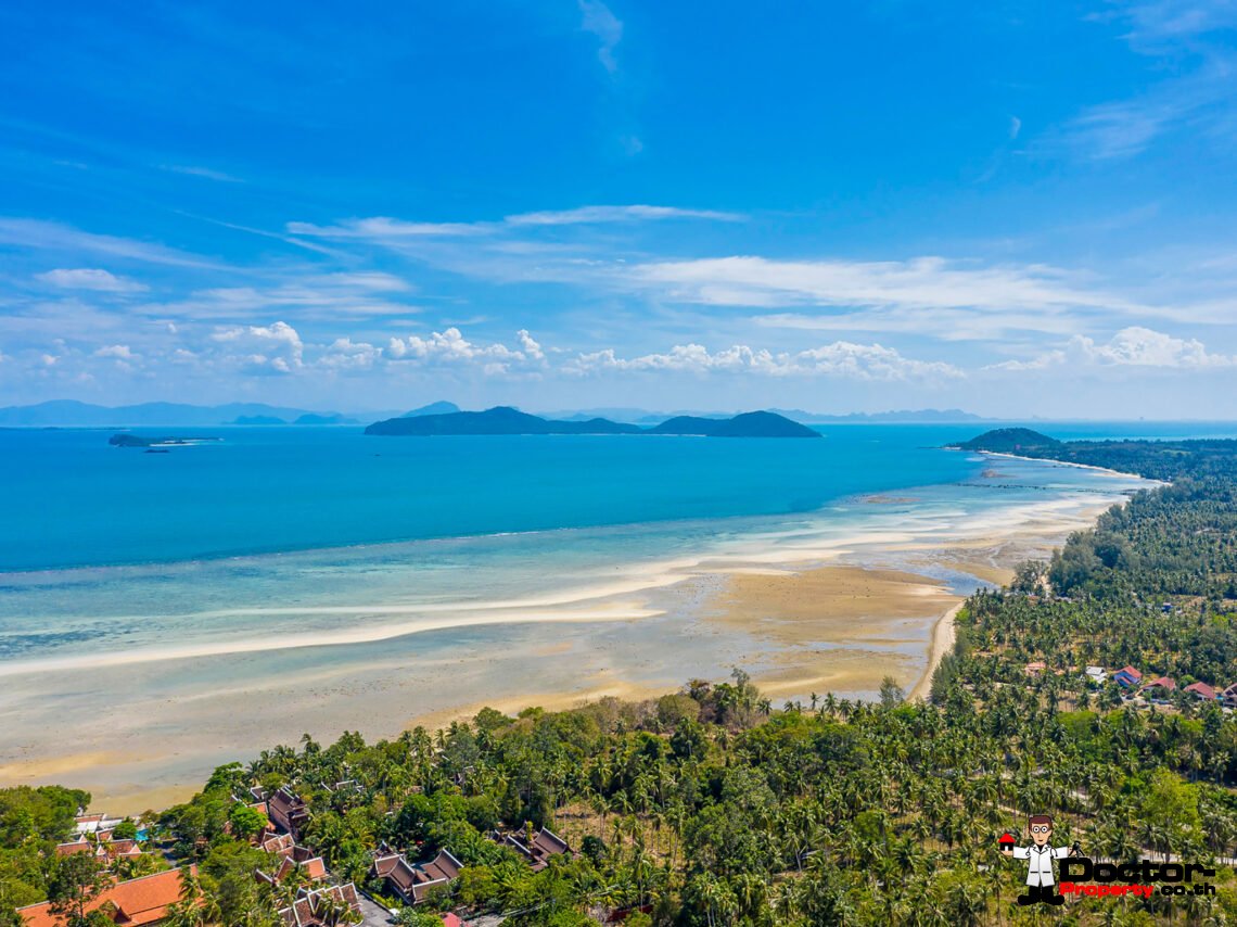 4 Bedroom Pool Villa with Stunning Sea View in  Laem Set,  Koh Samui- For Sale