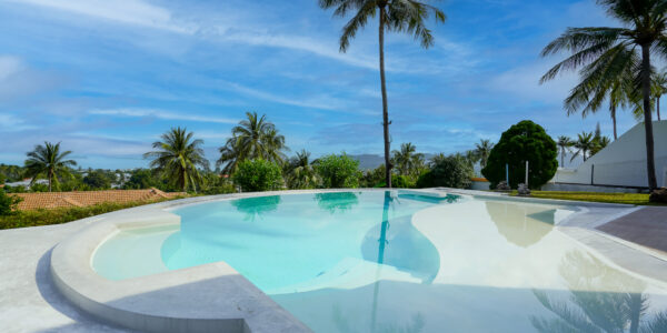 5 Bedroom Private Pool Villa with Sea View in Bang Rak, Koh Samui – For Sale
