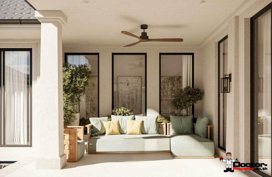 New Modern 2-4 Bedroom with Private Pool Villa in Plai Laem, Koh Samui – For Sale