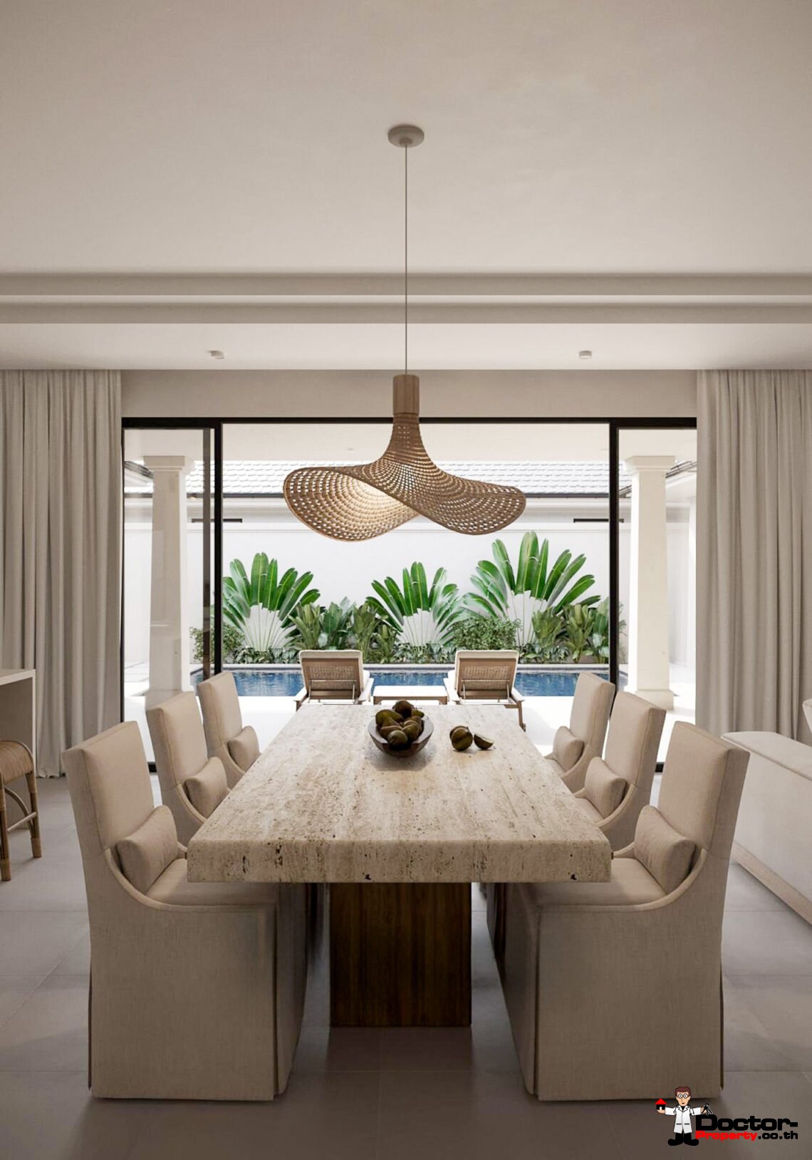 New Modern 2-4 Bedroom with Private Pool Villa in Plai Laem, Koh Samui – For Sale