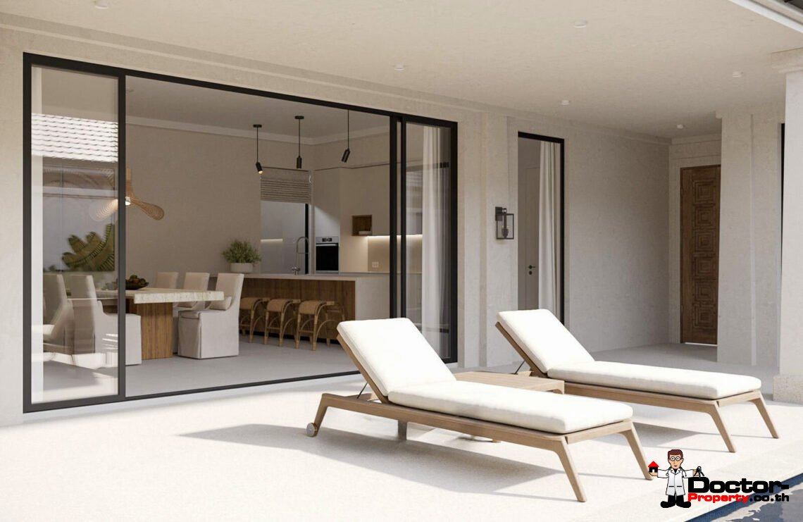 New Modern 2-4 Bedroom with Private Pool Villa in Plai Laem, Koh Samui – For Sale