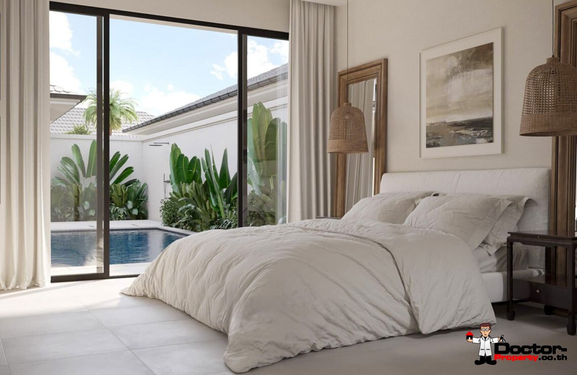 New Modern 2-4 Bedroom with Private Pool Villa in Plai Laem, Koh Samui – For Sale