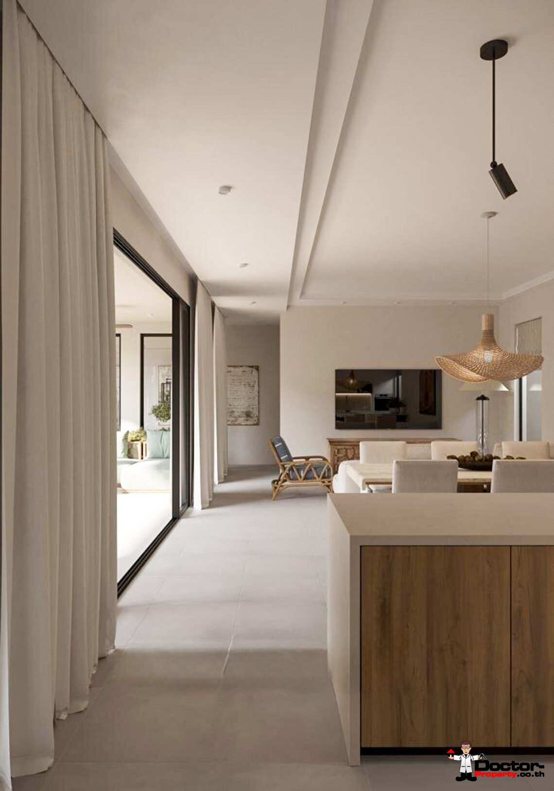 New Modern 2-4 Bedroom with Private Pool Villa in Plai Laem, Koh Samui – For Sale