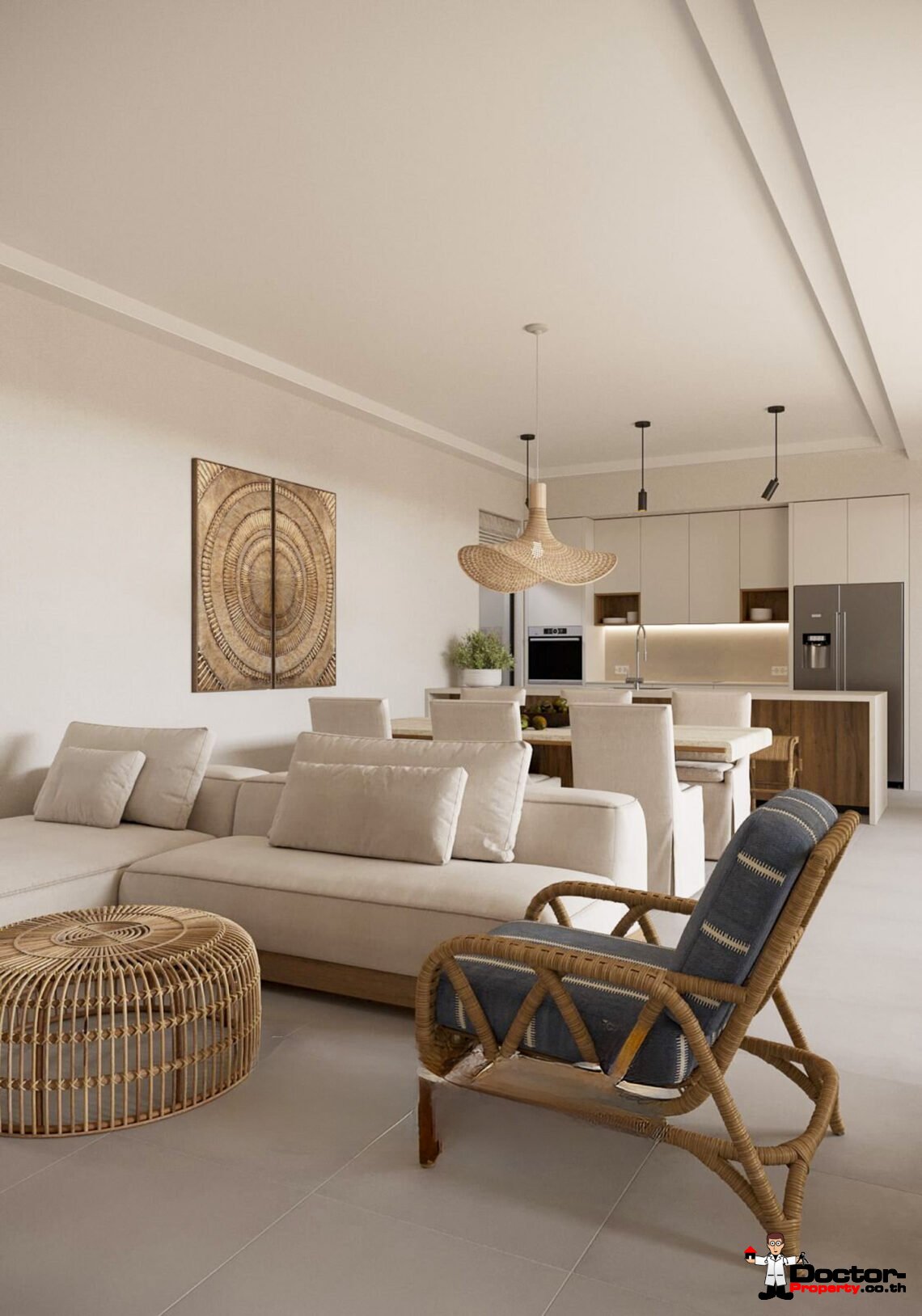 New Modern 2-4 Bedroom with Private Pool Villa in Plai Laem, Koh Samui – For Sale