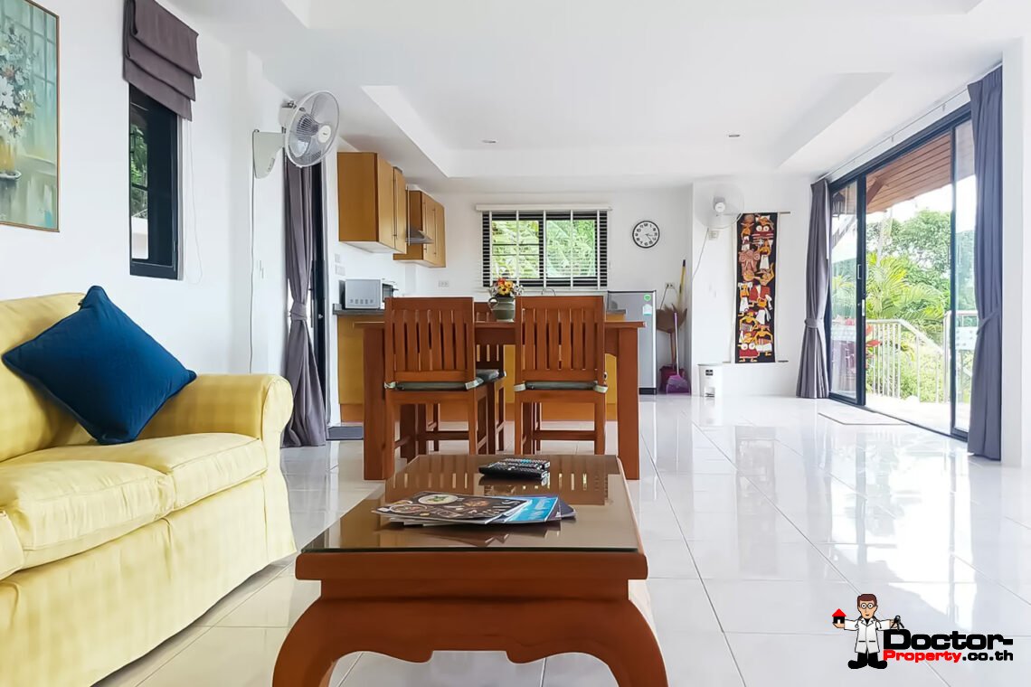 4 Bedroom Private Pool Villa with Sea View in Mae Nam, Koh Samui – For Sale