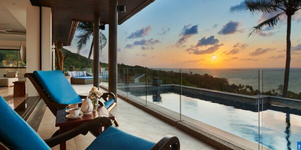 4 Bedroom Pool Villa with Sea View – Hua Thanon, Koh Samui – For Sale