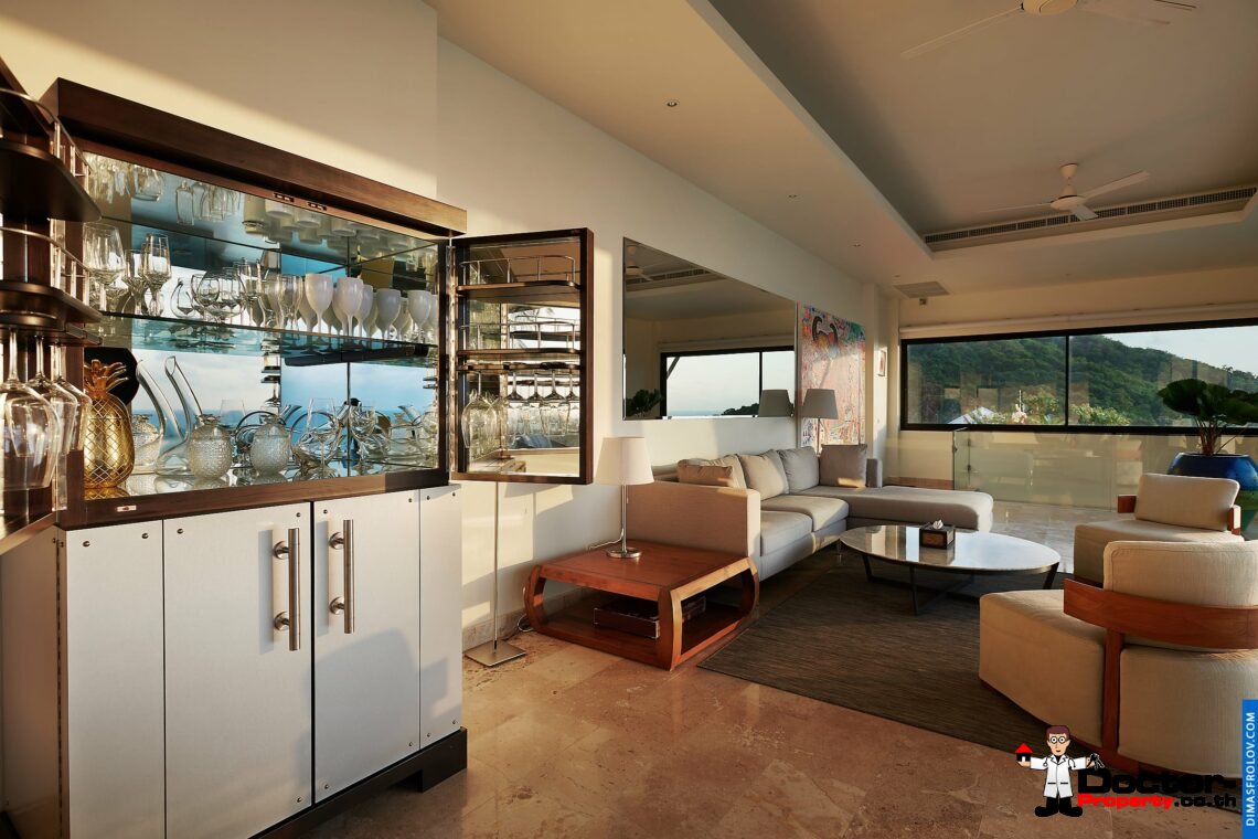 4 Bedroom Pool Villa with Sea View – Hua Thanon, Koh Samui – For Sale