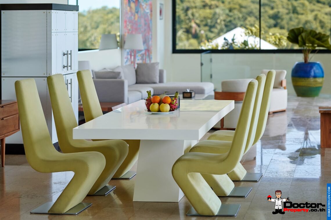 4 Bedroom Pool Villa with Sea View – Hua Thanon, Koh Samui – For Sale