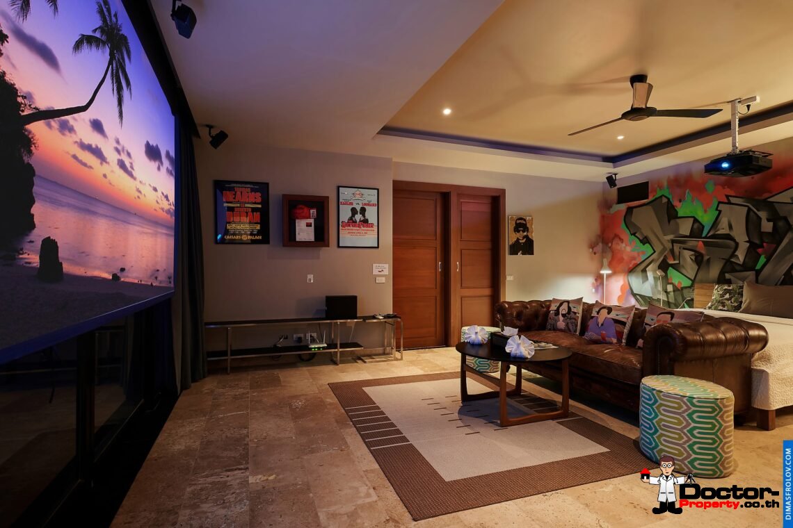 4 Bedroom Pool Villa with Sea View – Hua Thanon, Koh Samui – For Sale