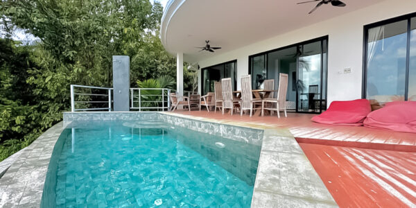 2 Bedroom Pool Villa with Sea View in Lamai, Koh Samui – For Sale