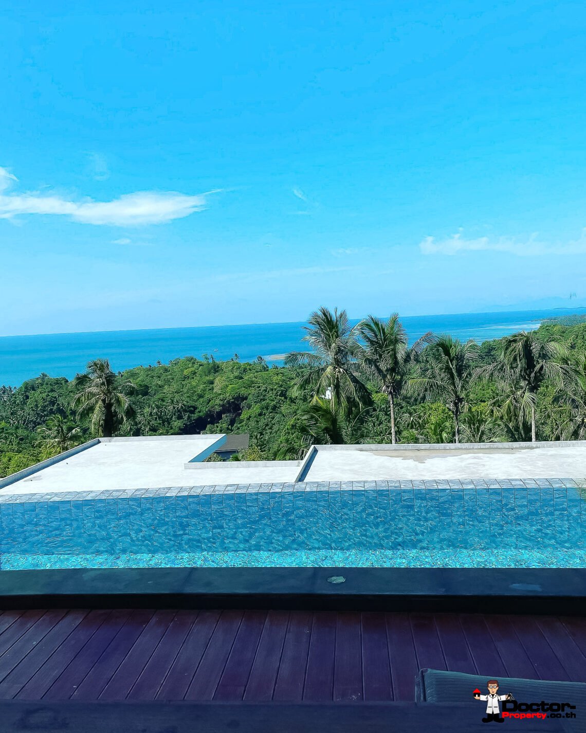 2 Bedroom Pool Villa with Sea View in Lamai, Koh Samui – For Sale