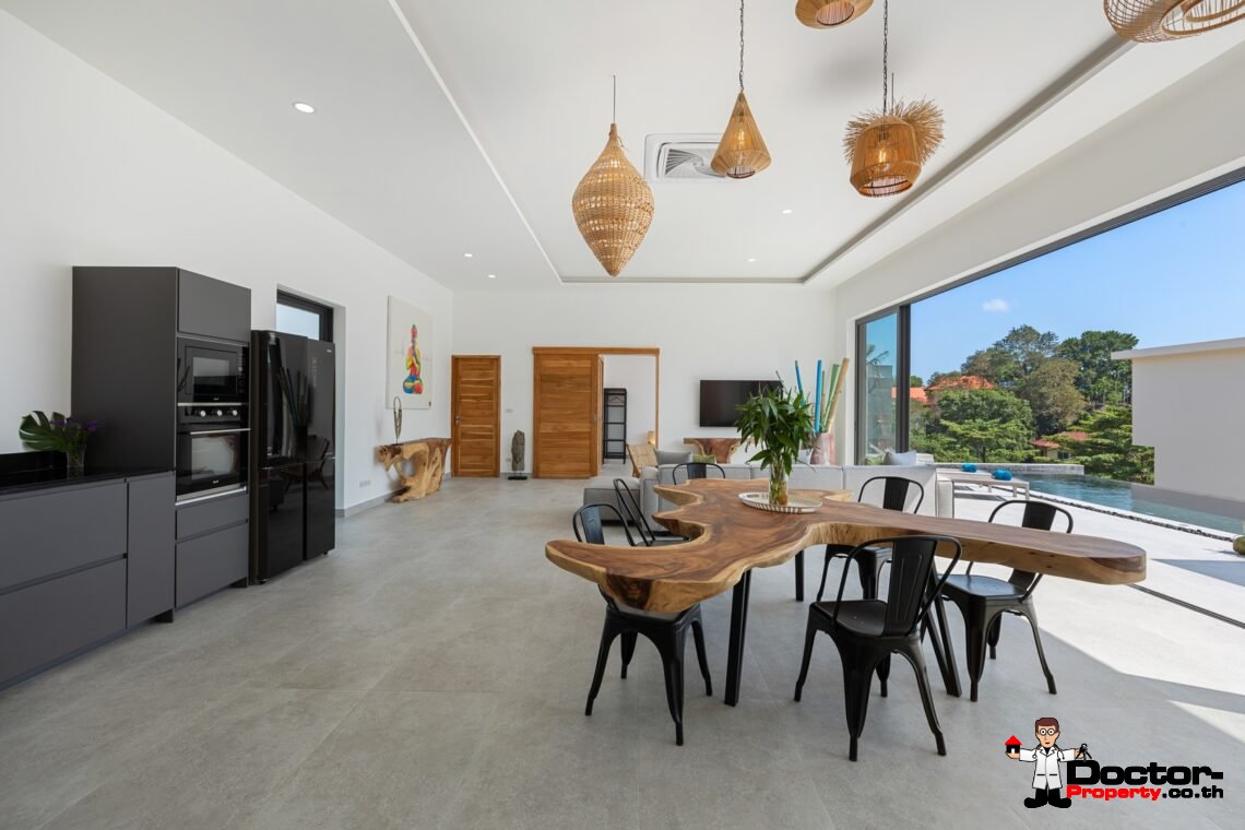 New 4 Bedroom Luxury Villa & Apartment in Chaweng Noi, Koh Samui – For Sale