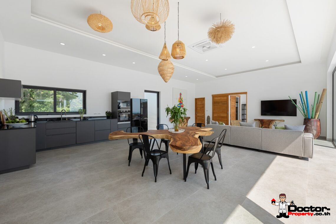 New 4 Bedroom Luxury Villa & Apartment in Chaweng Noi, Koh Samui – For Sale