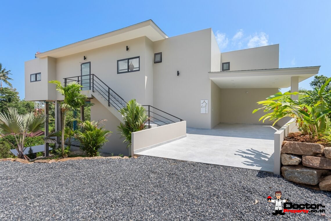 New 4 Bedroom Luxury Villa & Apartment in Chaweng Noi, Koh Samui – For Sale