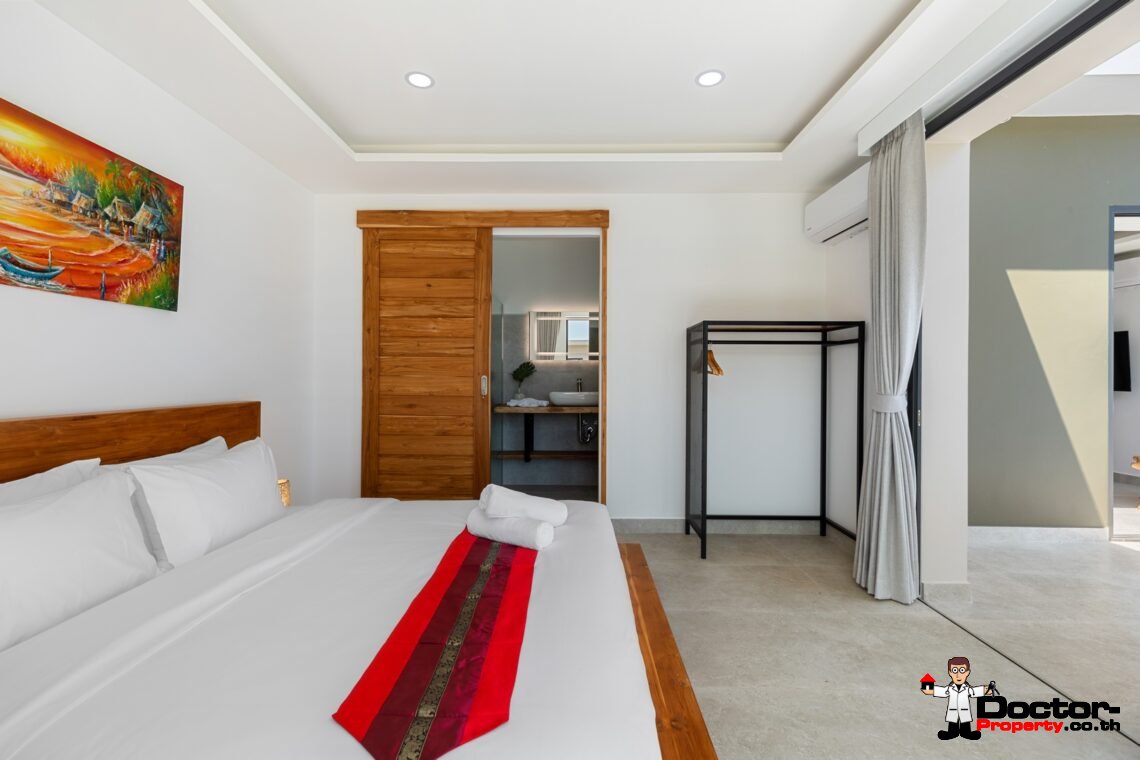 New 4 Bedroom Luxury Villa & Apartment in Chaweng Noi, Koh Samui – For Sale