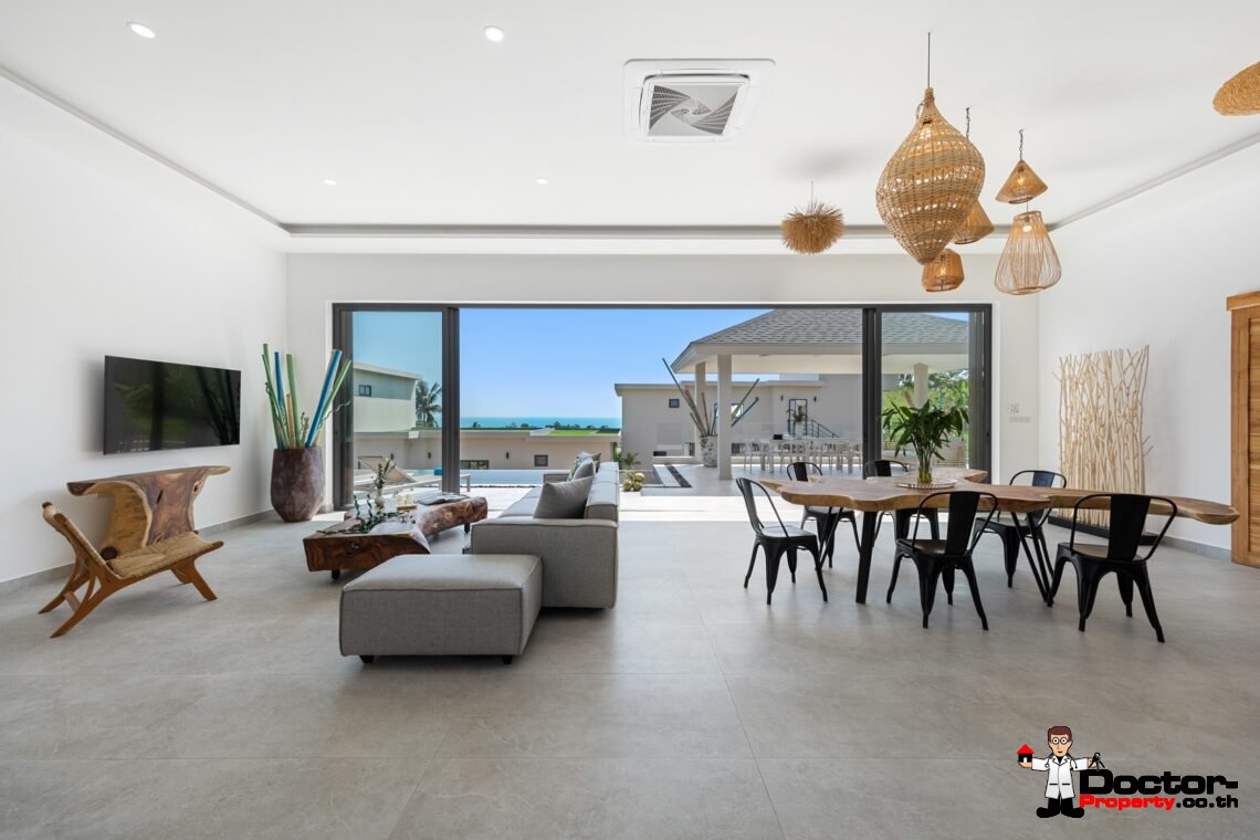 New 4 Bedroom Luxury Villa & Apartment in Chaweng Noi, Koh Samui – For Sale