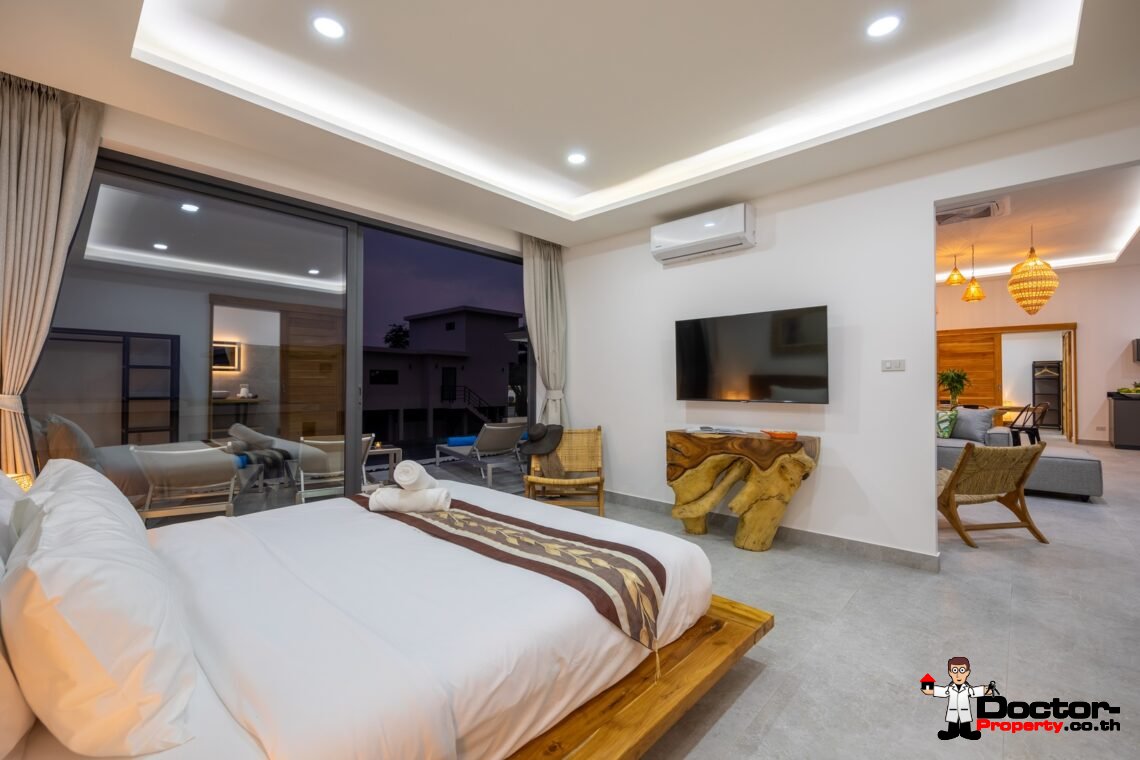 New 4 Bedroom Luxury Villa & Apartment in Chaweng Noi, Koh Samui – For Sale